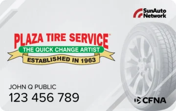 Plaza Tire & Service Credit Card
